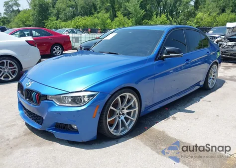 2017 BMW 340I xDrive z USA, uszkodzony, nr VIN WBA8B7G30HNU38261
